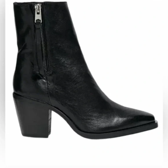 All Saints Cohen Booties size 9 Leather - Picture 2 of 8